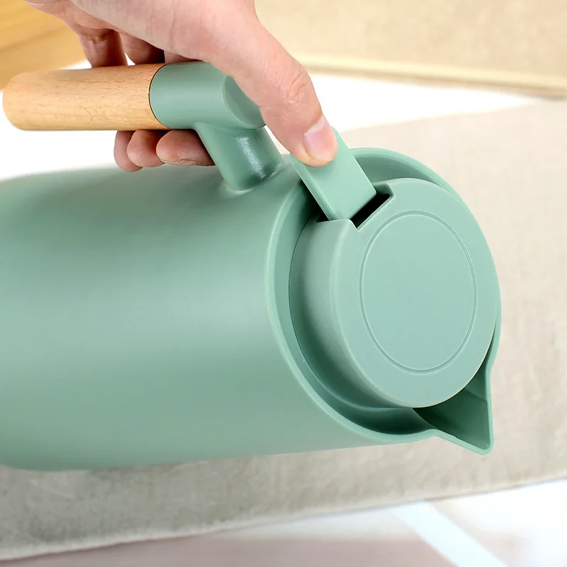 Nice One Custom Glass Inner Tea Water Bottle Insulated Thermo Vacuum Flask Hot & Cold