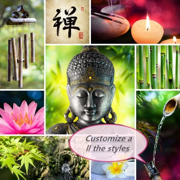 Buddha Religious Canvas Print Decorative Paintings Decorating Living Room Hanging Paintings