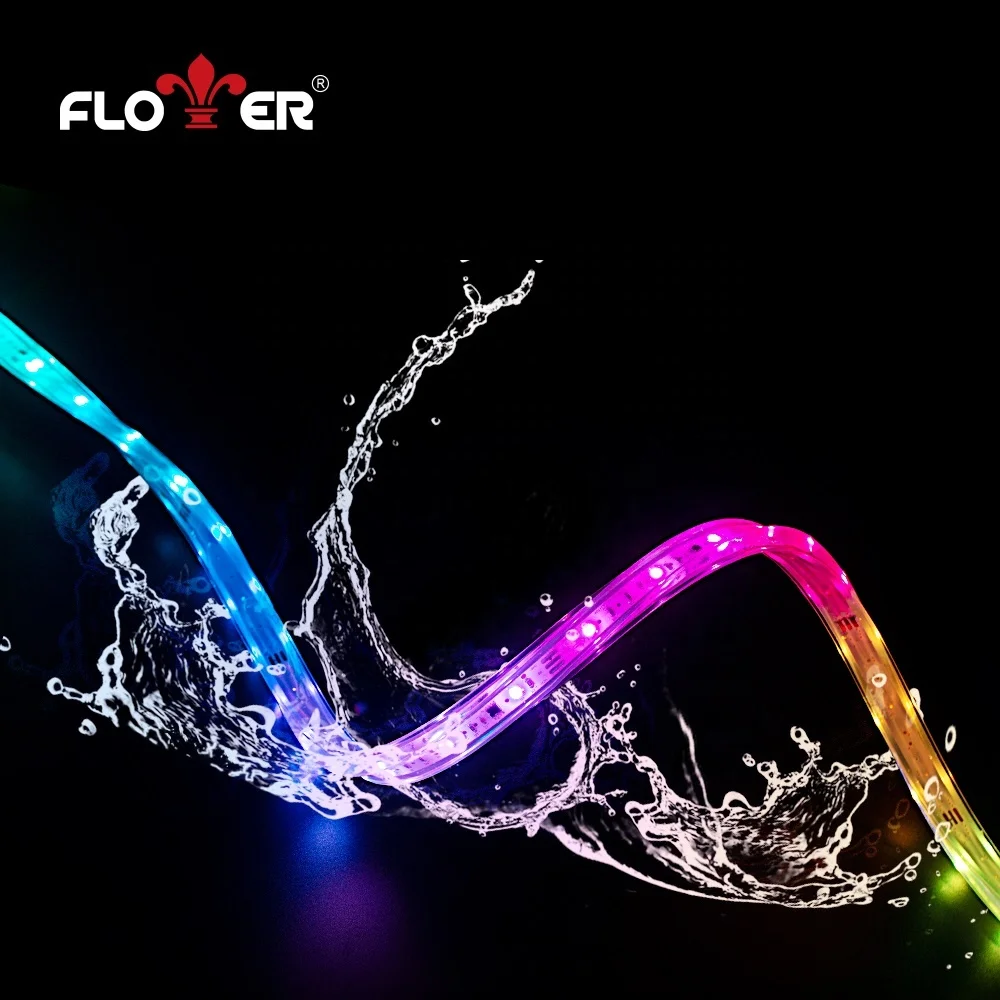 Best sell IP68 waterproof RGB cob Colour Change Remote Control LED flexible wall washer strips For outdoor decorative lighting