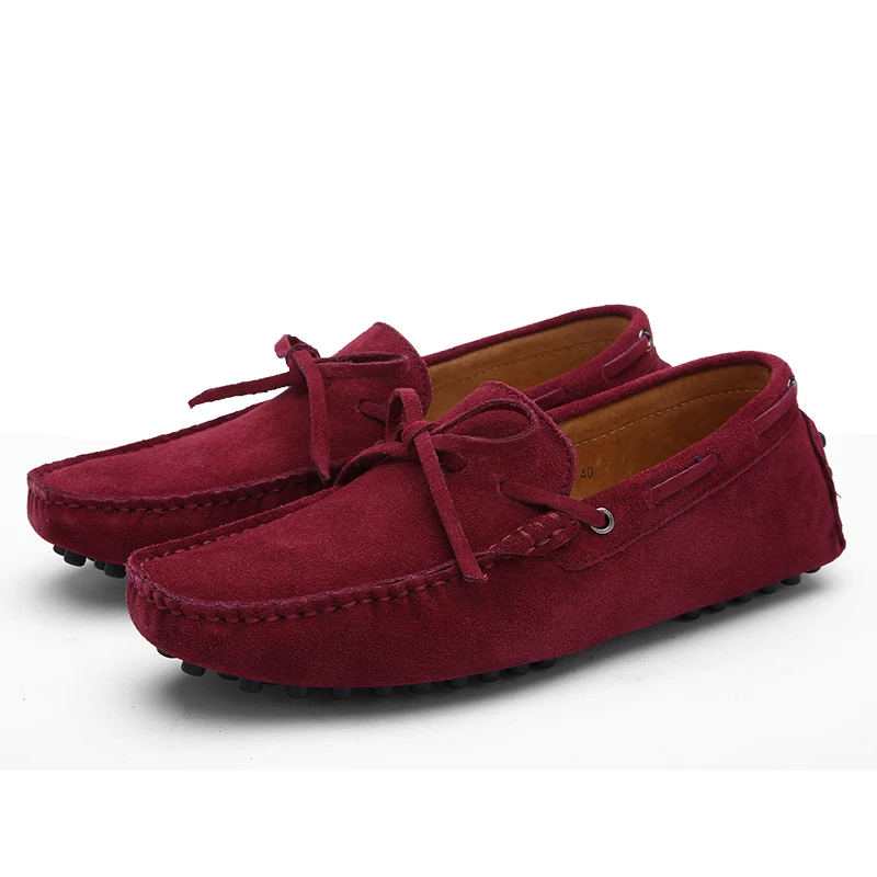 
good quality cow suede driving hot sale casual men loafer shoes 