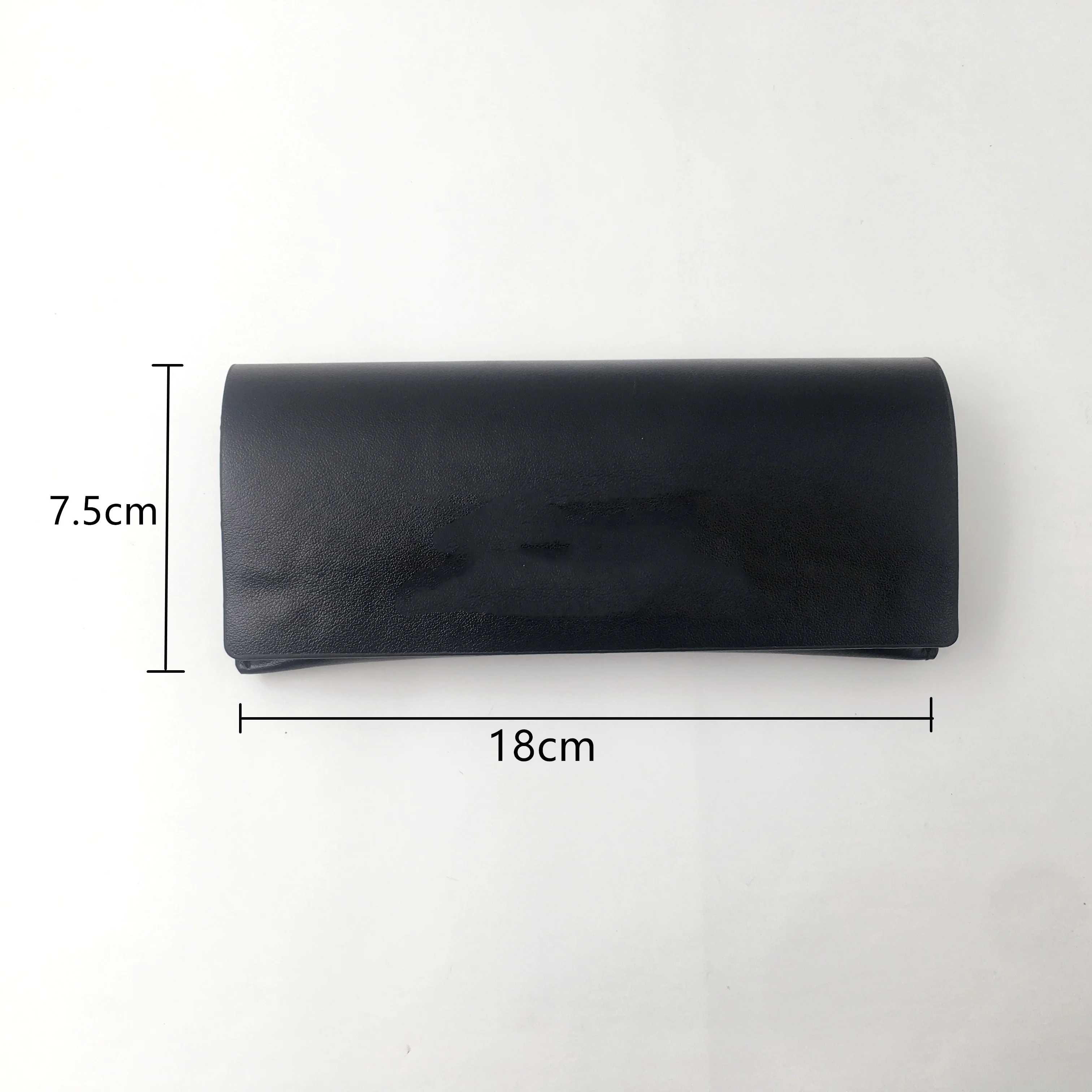 Роскошный полутвердый Чехол для очков из искусственной кожи для солнцезащитных очков с логотипом