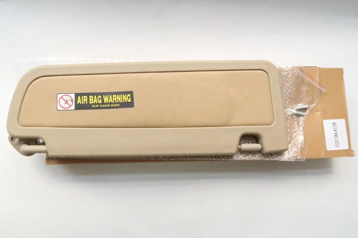 Солнцезащитный козырек для автомобиля, левый козырек для водителя с жемчужиной и слоновой кости 83280-SNA-A01ZB, подходит для автомобилей Honda Civic 2006 -2008, солнцезащитный козырек