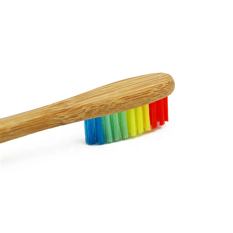 Зубная щетка с бамбуковой щетиной, красивая зубная щетка, зубная щетка с бамбуковым углем