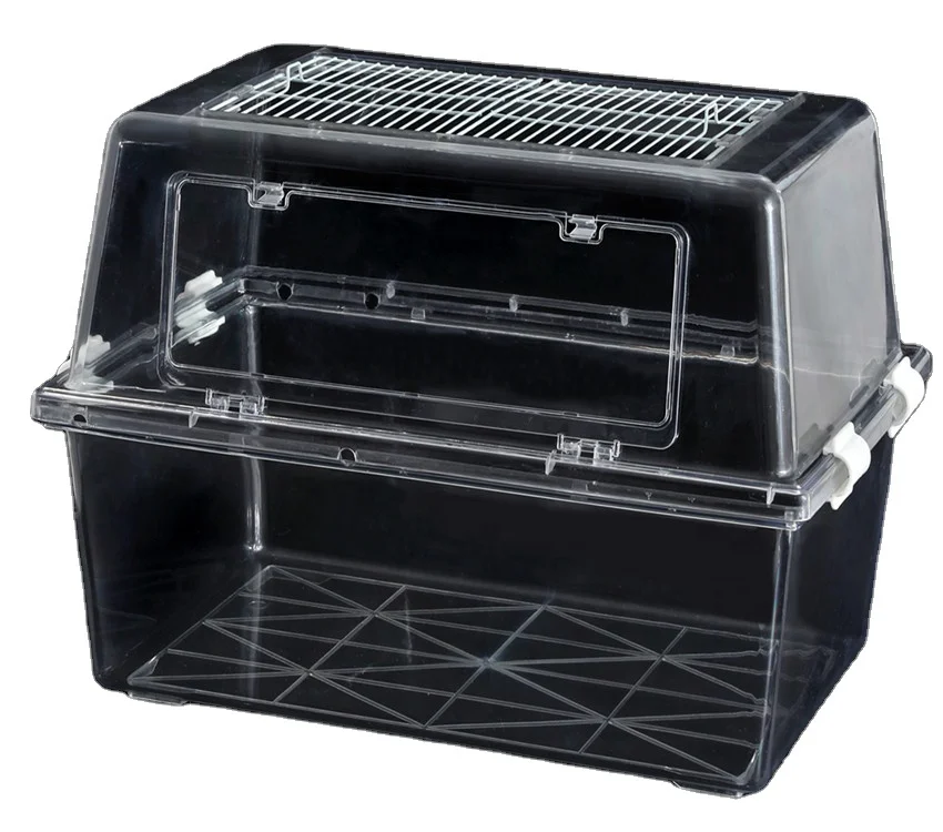 
Hamster cage Luxury transparent cage Golden Bear Deepen the transparent bare cage 2021 Amazon hot sales 