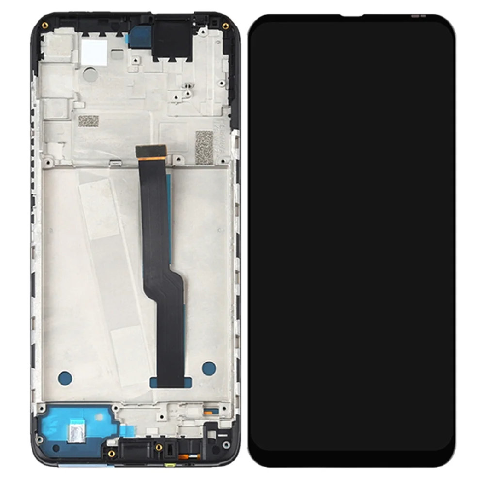Original For Motorola Moto One Fusion Plus LCD Display Touch Screen Digitizer Assembly With Frame Phone Pantalla One Fusion +