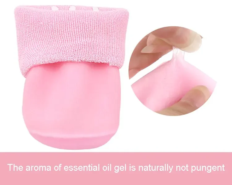 Low Price Moisture SPA Gel Socks Anti-slip for dry feet callus remover silicone spa gel socks
