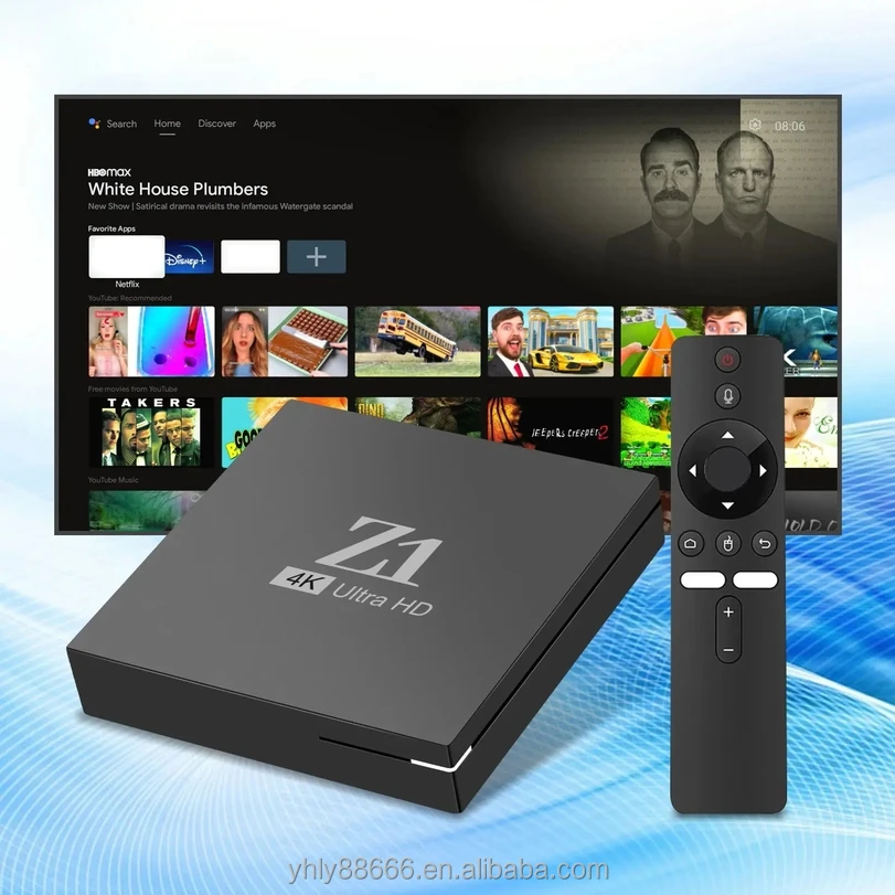 AHKO Smart Android TV Box 12 месяцев IPTV M3U реселлер Четырехъядерный 4K разрешение бесплатно OEM/ODM 4G RAM WiFi Stick приставка