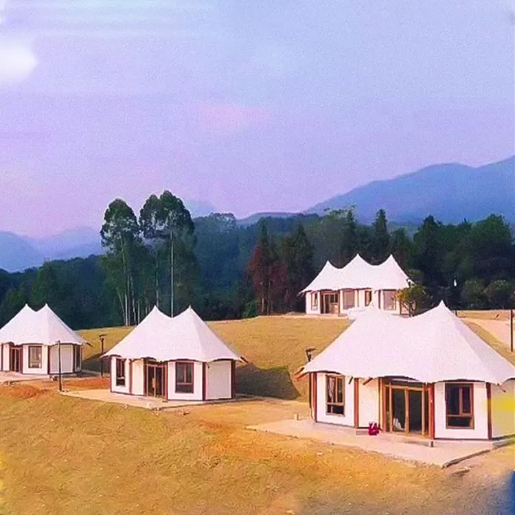 Outdoor camping scenic area roof tent style tent