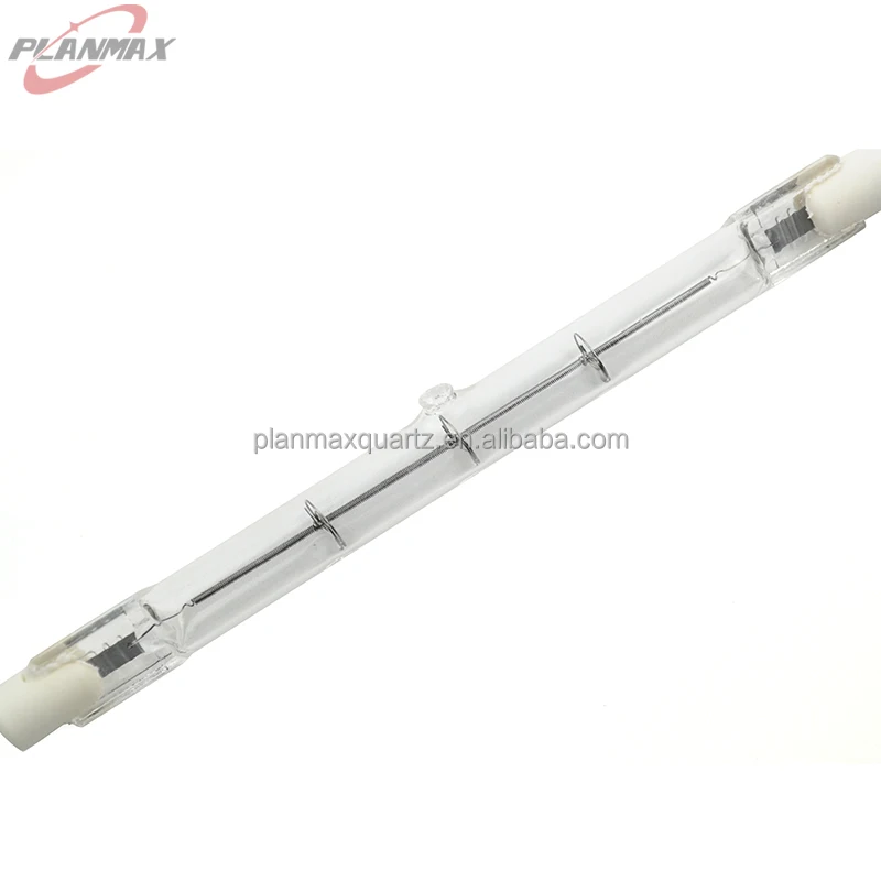 J118 Infrared Heating Lamp 175W 200W 250W 300W 500W Ruby Gold R7S Quartz Glass Halogen IR Heat Lamp