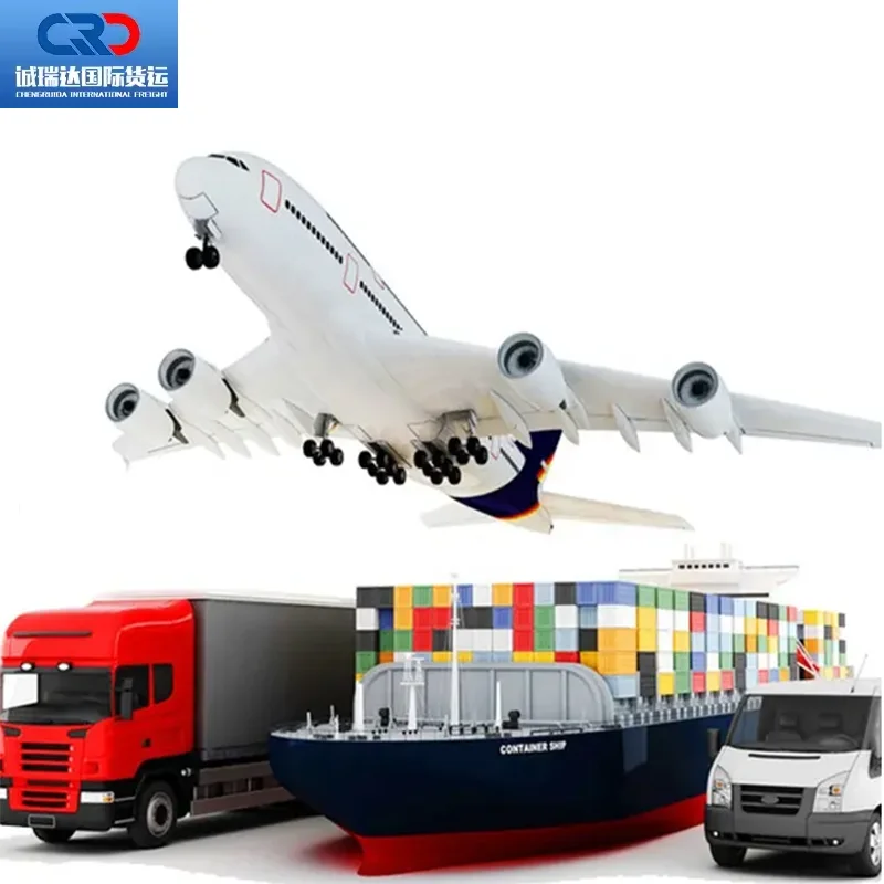 China Freight Forwarder FBA Courier Service Door to Door USA Europe Air Sea Express Cargo Agent