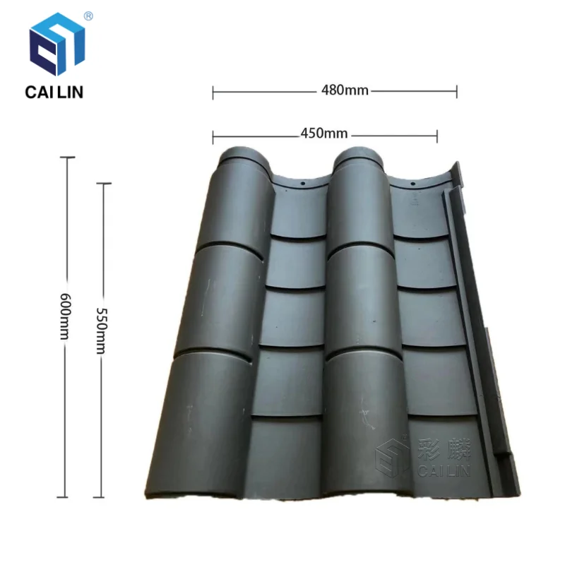 Japanese  Korean Hot Sale 50 Years Warranty High Polymer Pagoda Temple Asia China Ancient Antiqued Buildings Hotels Roofing