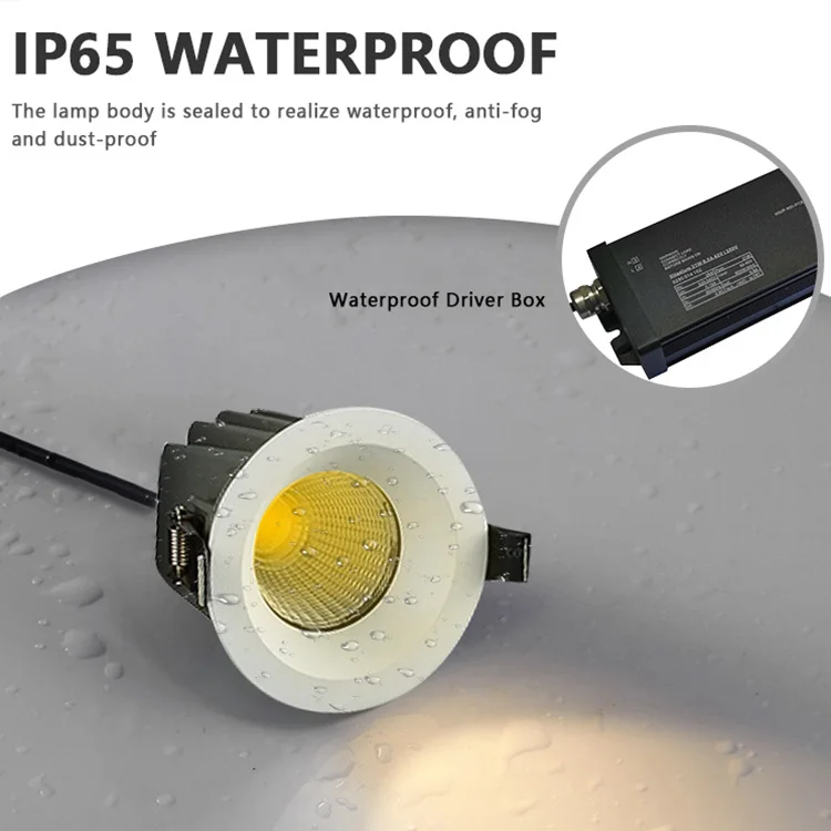 Indoor Dinning Room Hotel Bedroom Modern Aluminum Downlights Ip20 10w 12w 16w 20w 25w 32w Embedded Round Led Down Lamp