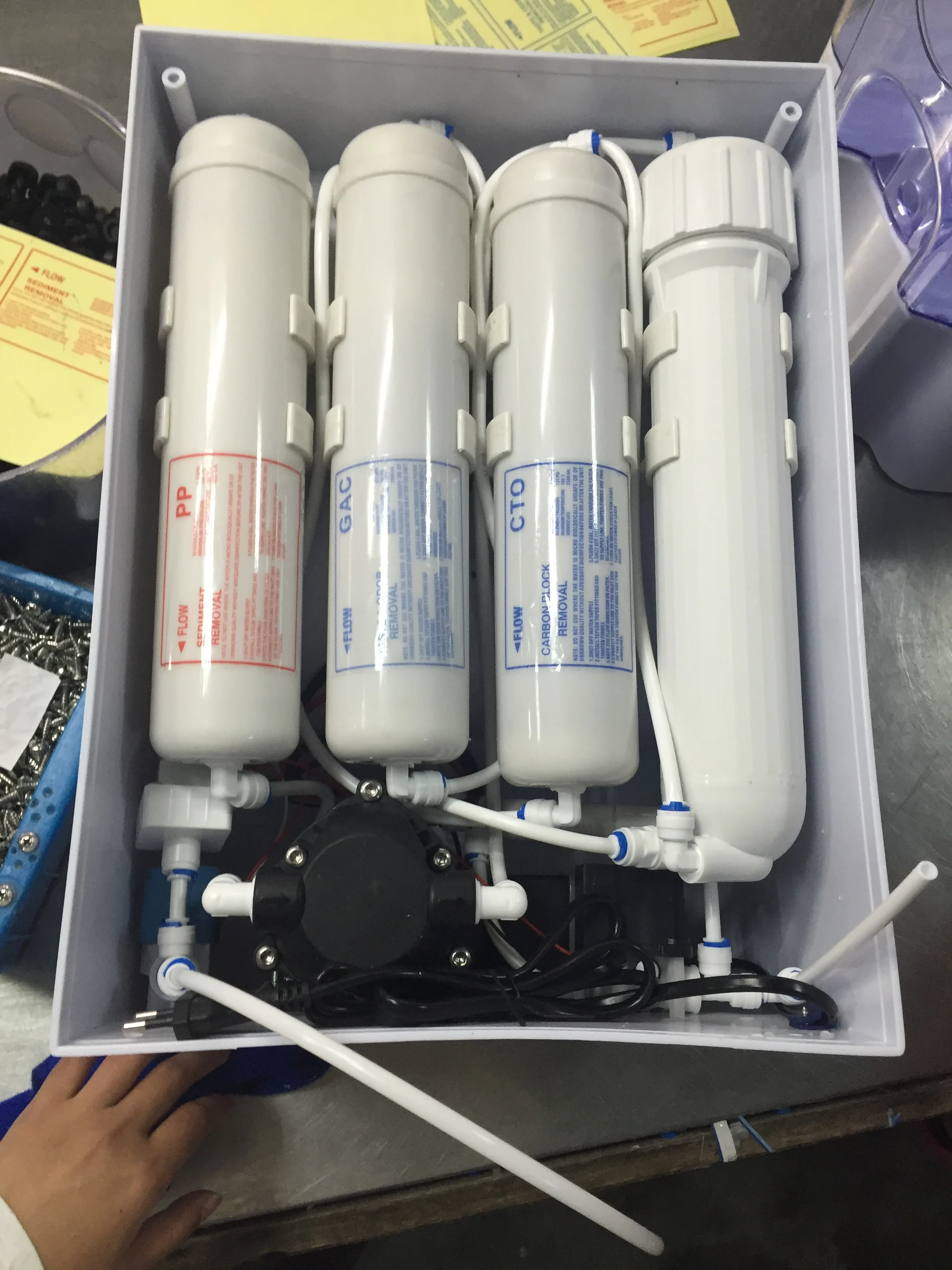 cabinet RO water filter
