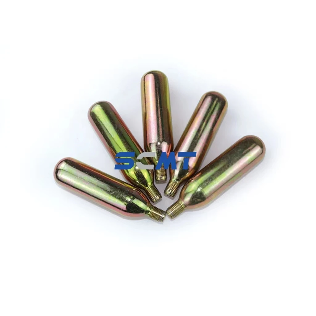 50cc 38g CO2 capsule 1/2-20UNF 5/8-18UNF Threaded Neck