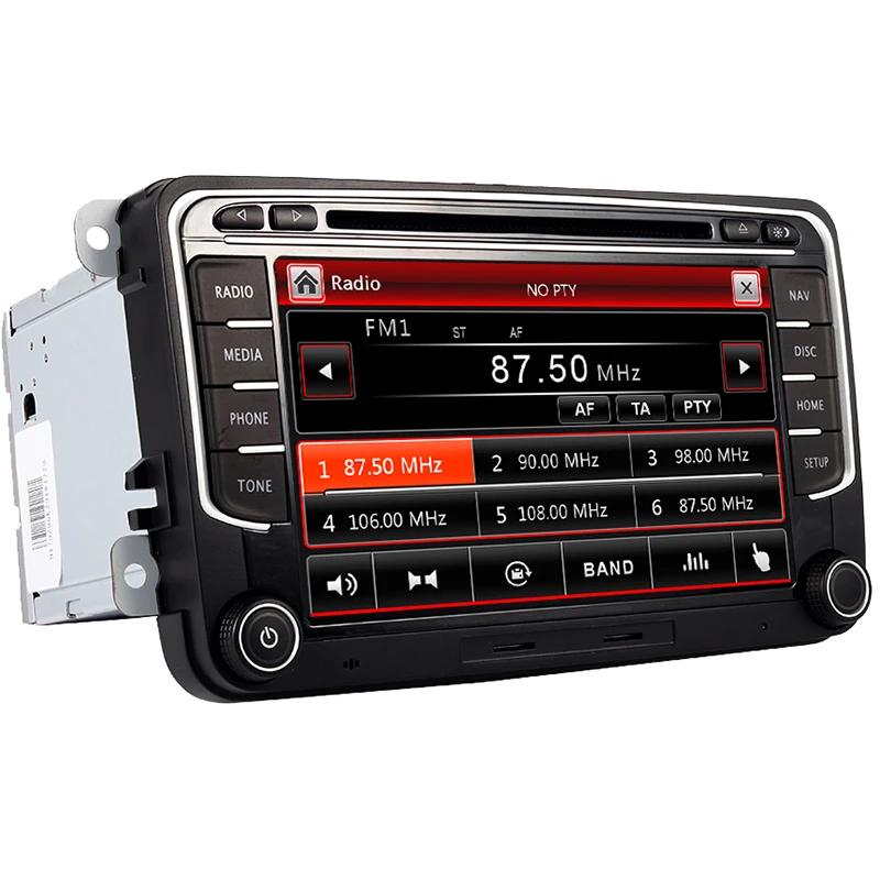 RNS 510 car radio for Volkswagen Golf Polo Passat b6 b7 Tiguan octavia with 3G GPS BT Radio USB SD Steering wheel Control