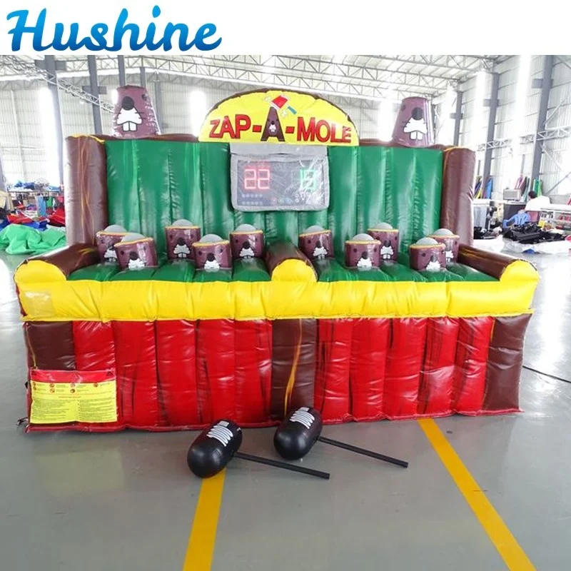 Popular New Interactive Sport Games Inflatable Zap A Mole Inflatable Whack A Mole with IPS system game