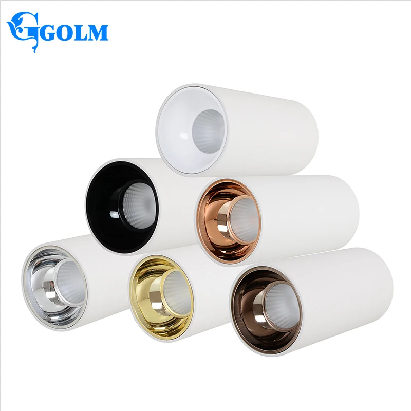 Aluminum Cob Led Ceiling Down Lighting 15W 20W 30W Led Spotlights Downlights Surface Mounted Led Downlight