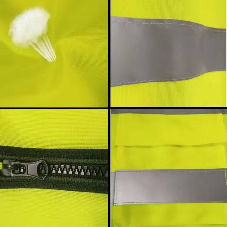 customize High Visibility Safety Vest Car reflective Vest  Breakdown Vest for Car Bike Washable safety Clothing