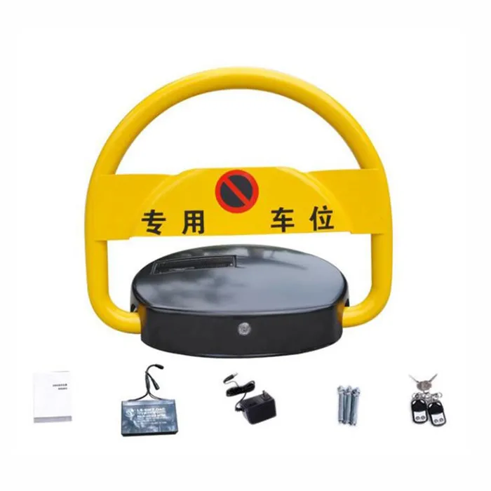 
Solar Parking Equipment Automatic Lock Remote Control Waterproof No Parking for Cars 