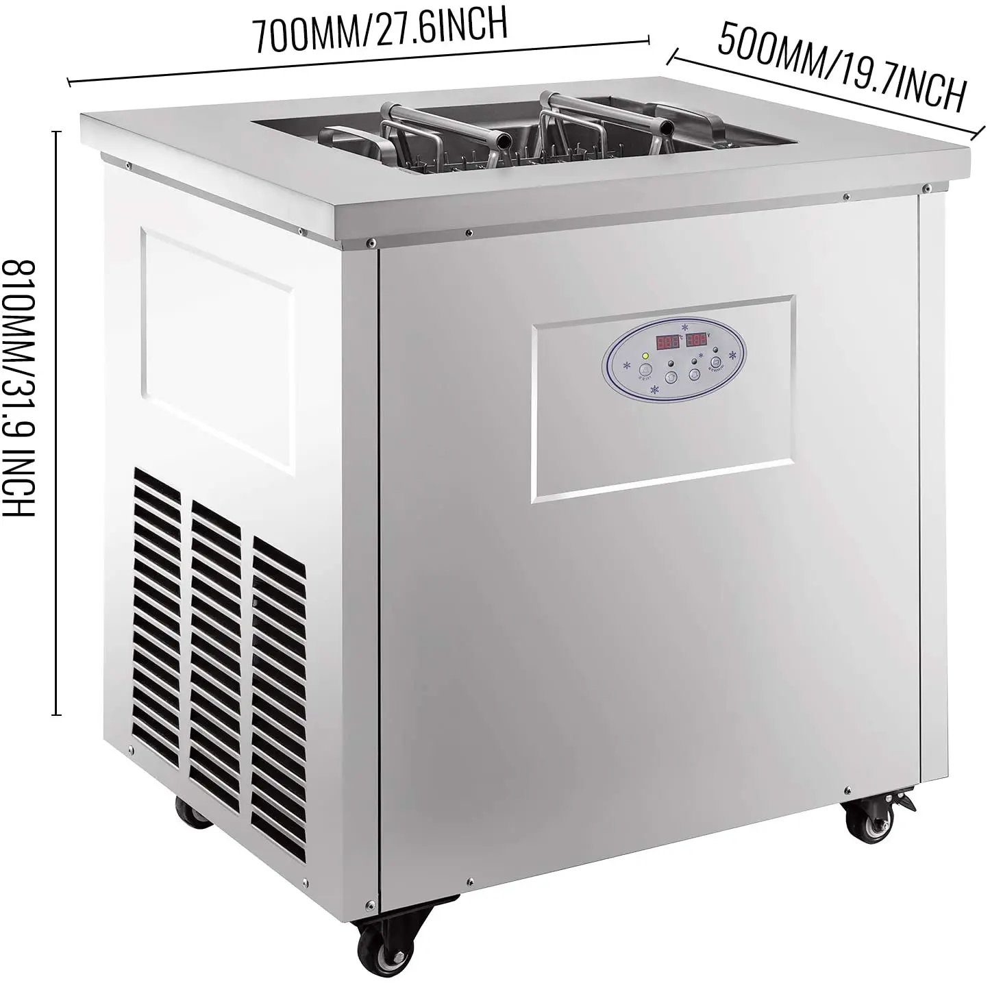 Maquina Paletas Helados 2 Brazil Mold Popsicle Batch Commercial Popsicle Ice Cream Machine Stick Ice Cream Making Machine