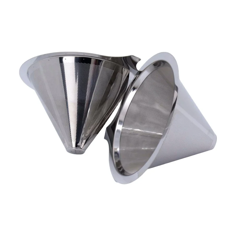 
Manufacturing Natural Unbleached Big Size Vietnamese V60 Portable Drip Coffee Filter 