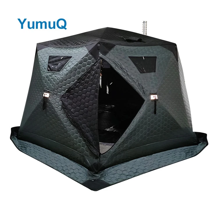 YumuQ Best 6 - 8 Person Outdoor Full Size Sweat Sauna Tent with Stove Wood Burning & Roof Cover for Sale