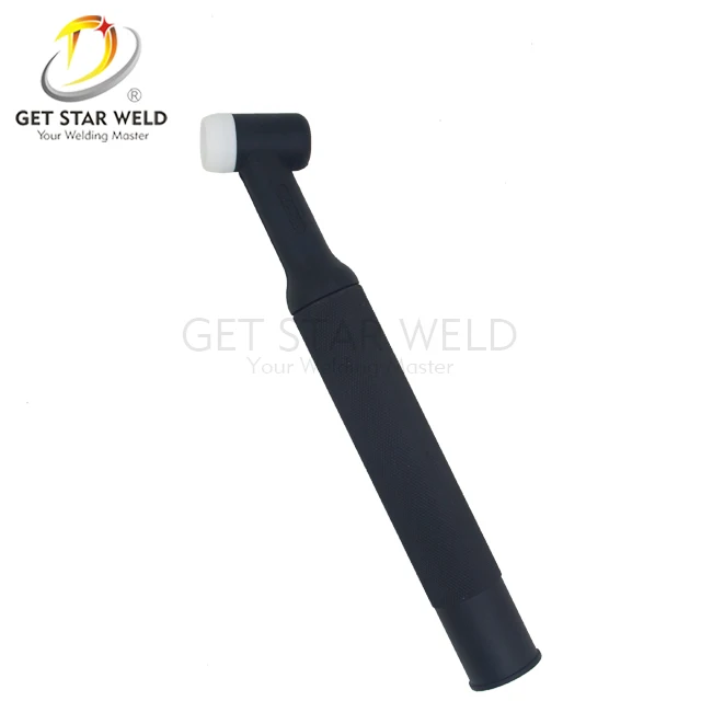 Get Star Weld 200 amp watercooling gas valve flexible tig welding torch body head handle