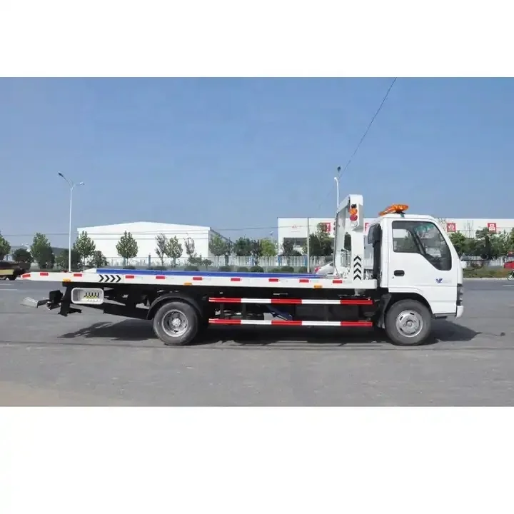 2024 Brand New ISZ Japan technology factory directly sell 4x2 Flat-bed tow wrecker truck for sale