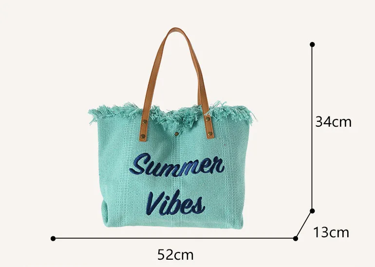 O Custom Shopping Totes Embroidery Canvas Cotton Tote Bag