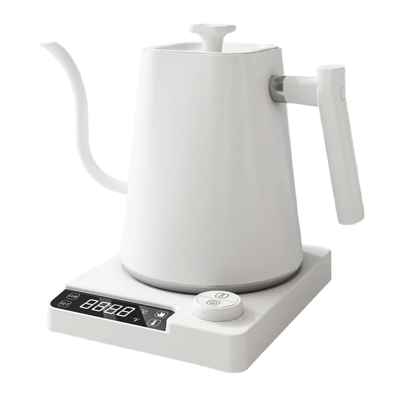 Stainless Steel Coffee Teapots Kettle and Electric Teapot Pour Over 1L Electric Tea Pot Kettles with Temperature Control