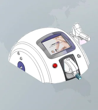 Портативный диодный лазер 808 нм для постоянного удаления волос