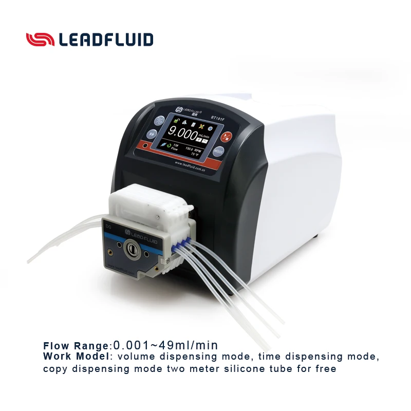 Multiple Control Mode Intelligent Low Flow Peristaltic Pump