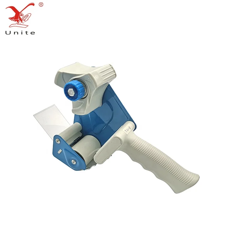 
Amazon 2-Inch Blue Hand-Held Industrial Side Loading Automatic Carton sealing Tape Dispenser gun 