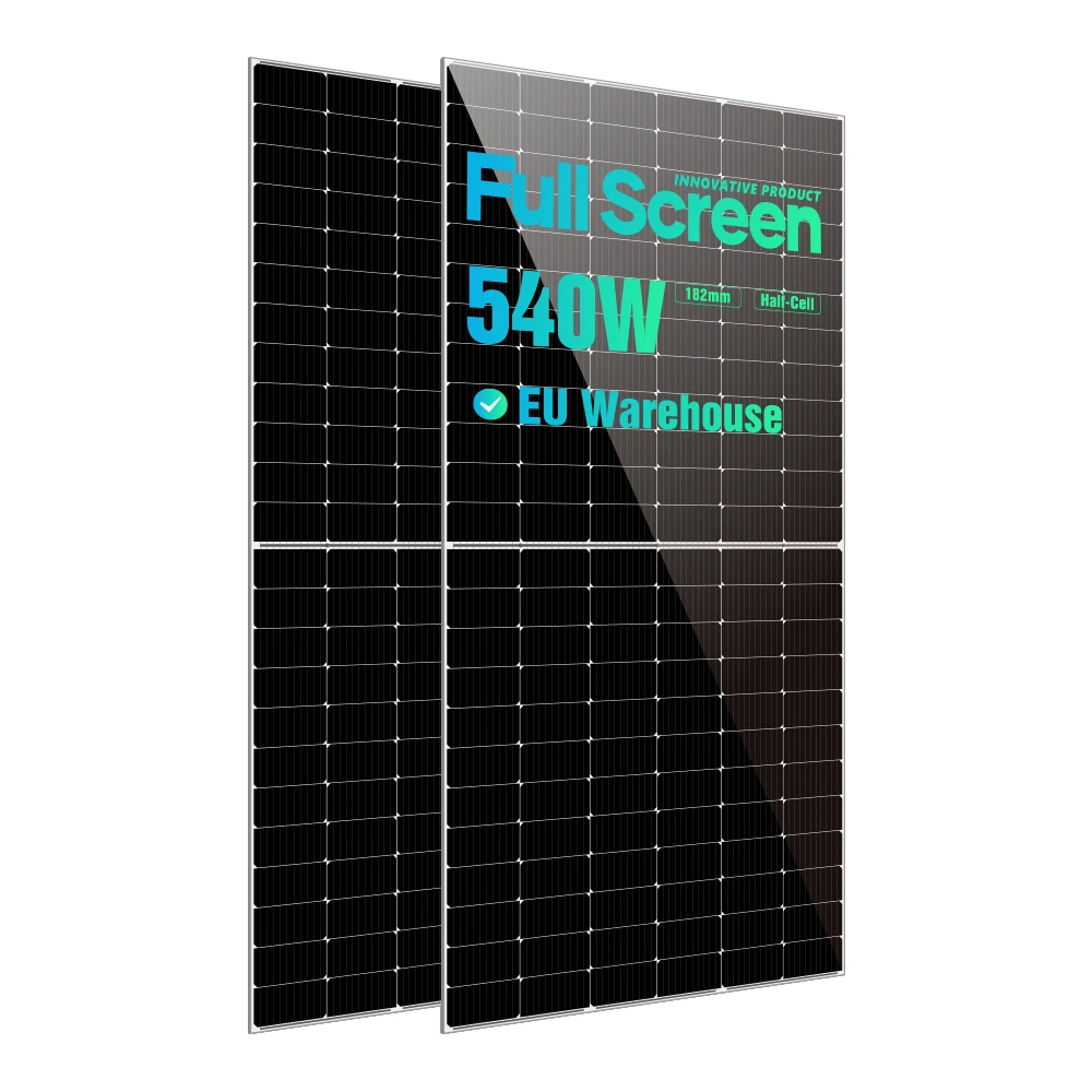 DAH 545w 550W 555W 600W Mono Solar Panel Full Screen Solar Panels with CE TUV ISO Certification EU Warehouse Free Shipping