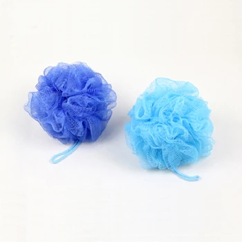 Good Quality Colorful Mesh Shower Body Exfoliating Loofah Cleaning Bath Sponge make products with different hand feel