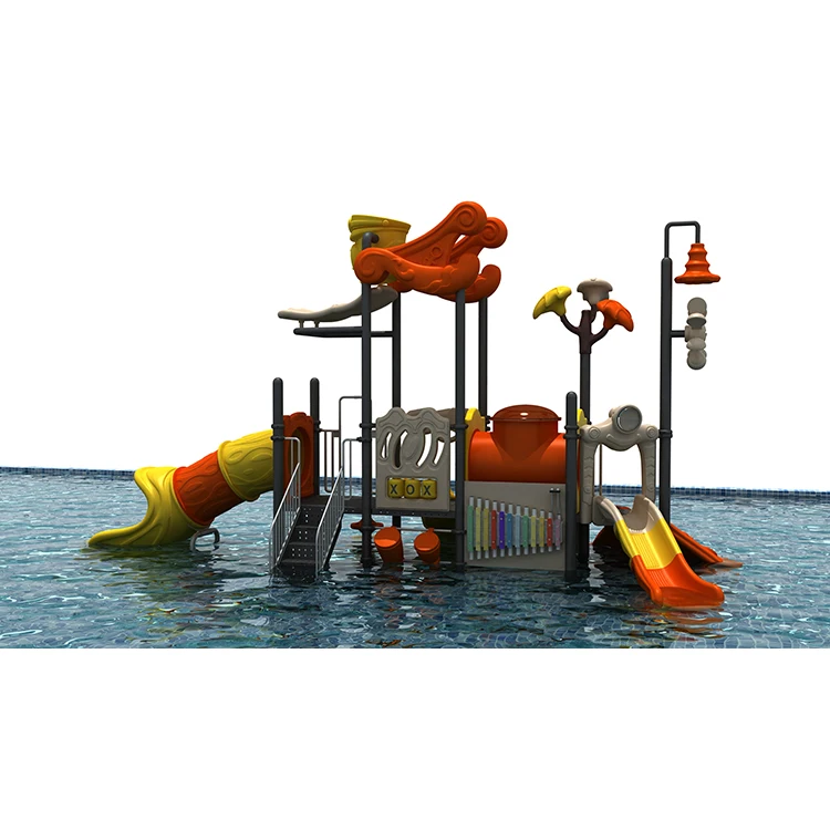 Аквапарк игровая площадка пластиковый бассейн для заливки воды горки для продажи