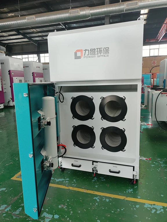 Industrial Self-cleaning filter laser smoke for sheet metal processing in steel structure factories
