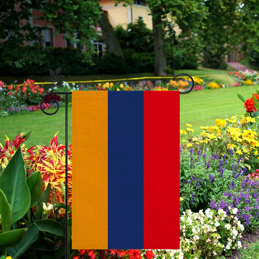 Armenia Flag Outdoor High-quality Linen Material 12*18In More Styles For You To Choose From