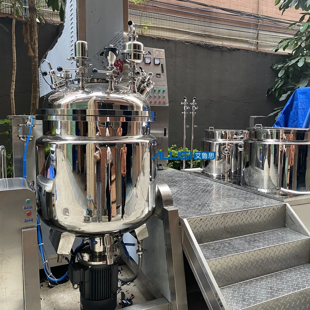 high speed disperser natural cosmetic machine manufacturer body cream mixing machine cream making machine