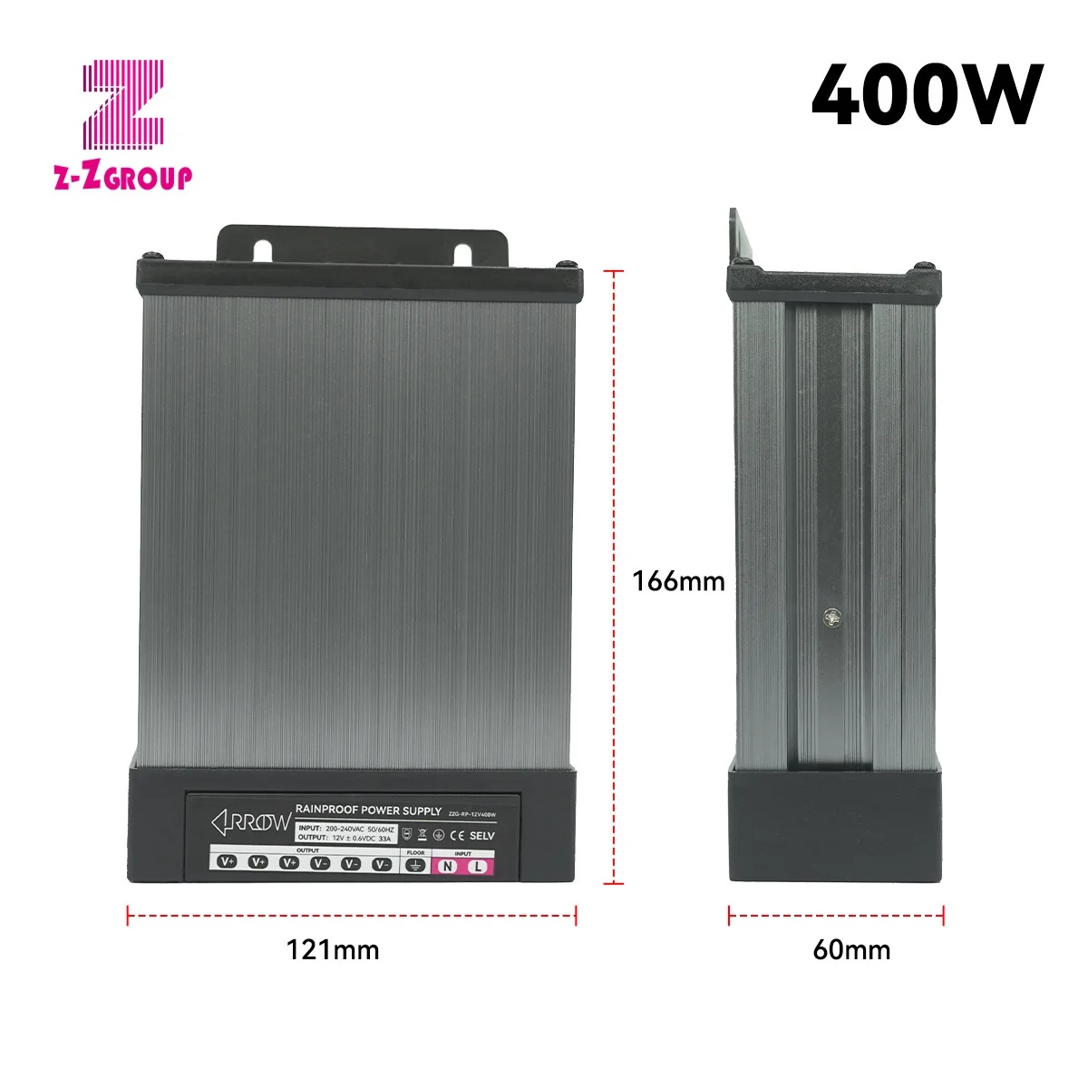 Factory IP67 LED Transformer Constant Switching Power Supply For For Led Strips Sign
