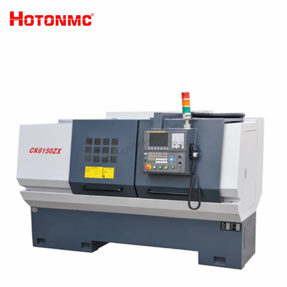 China mini cnc lathe machine CK6146ZX servo motor high precision small fanuc cnc metal lathe good price quality automatic