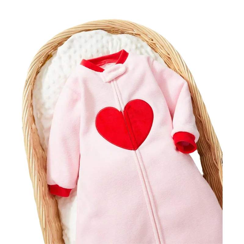 Custom Patterns Long Sleeve Newborn Baby Sleeping Bags Onesie Nightgown Organic Bamboo Fiber 100% Cotton Baby Sleeping Sack