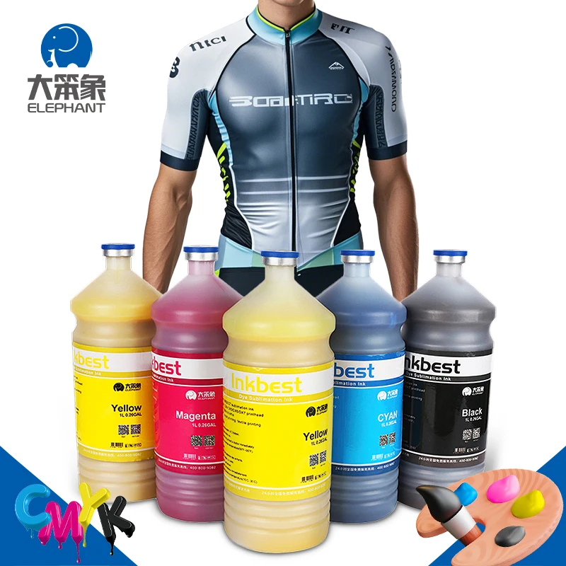 China Factory Wholesale 4 Colors Sublimation Ink For Epson F Series Printers Harmless Ink