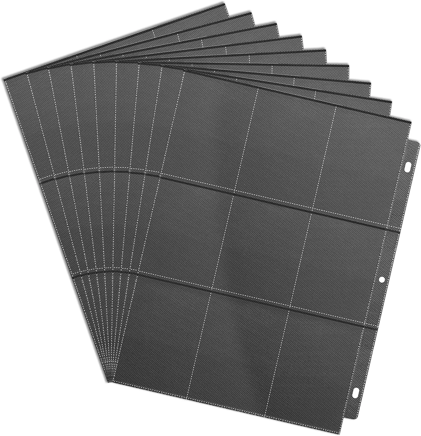 Wholesale Customized file bag Multilayer document folder Card Binder A4 9 Pockets  Card Album Folder