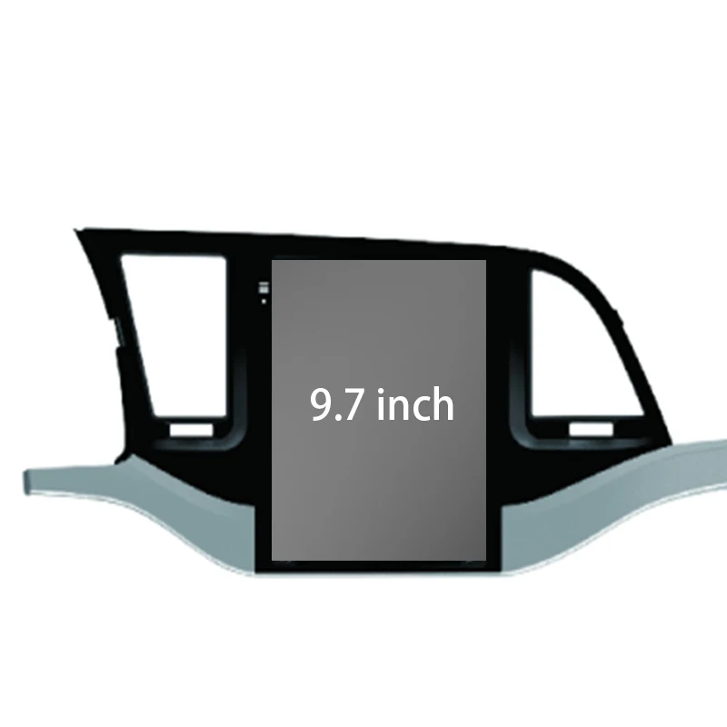 Tesla Style Vertical Screen Car Multimedia Video Player Android Car Radio With GPS 4G Carplay  For Hyundai Elantra 2016-2018