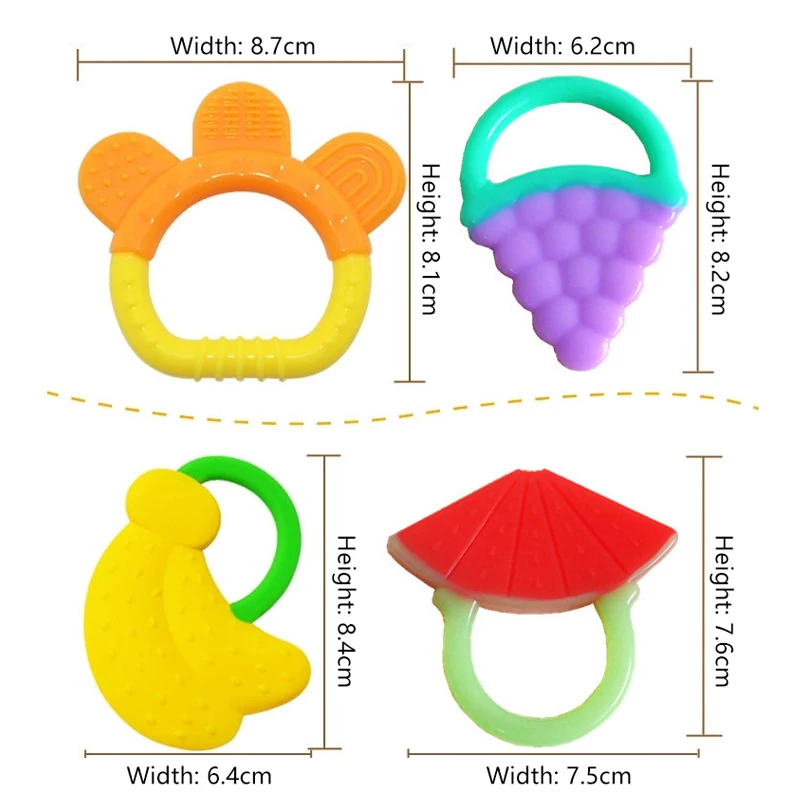 Wholesale Cute Cookie Teething Toys Silicone Infant Teething Brush Bpa Free Silicone Baby Teether