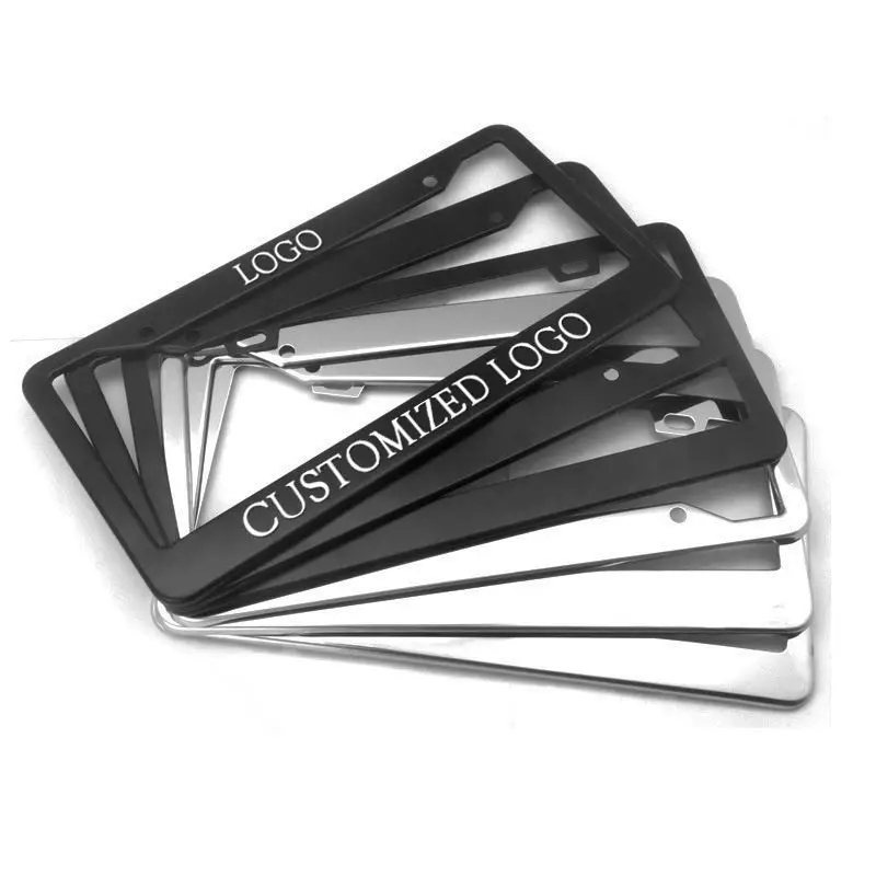 Professional Manufacture Carbon Fiber License Plate Thin Frame For The License Plate Of The Car Blank