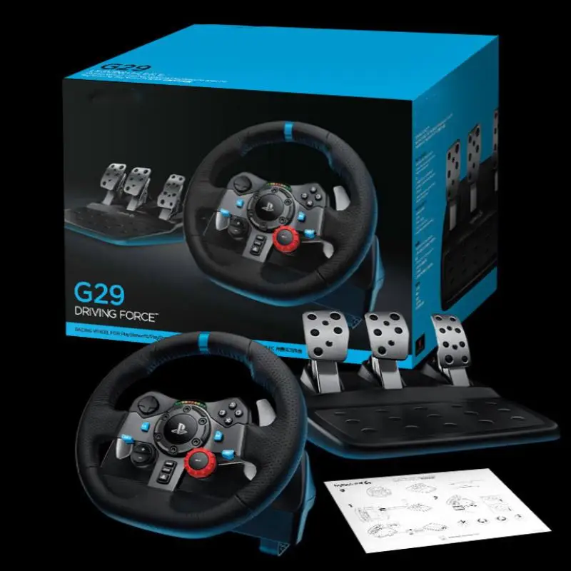 2022 Wholesale bulk stock Original Logi tech G29 Steering Driving Force Racing Gaming Wheel for Logitech G29