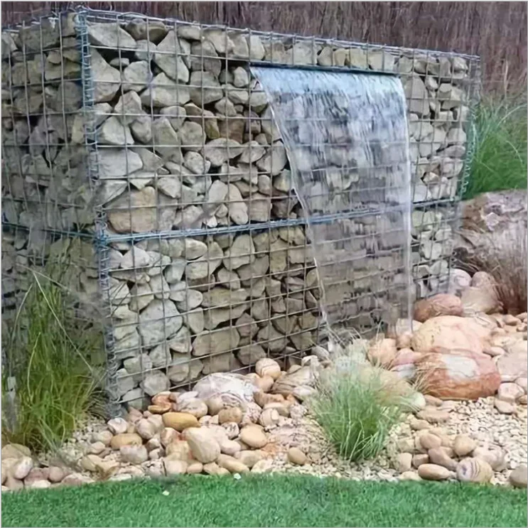 Highest quality excellent permeability and integrity durable welded wire gabion
