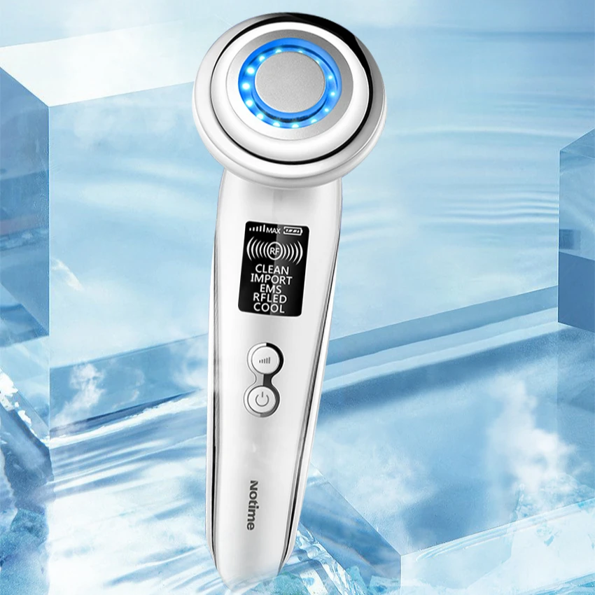 face lift portable ems vibration deep massage rf eyes lifting anti wrinkle led light skin rejuvenation beauty device